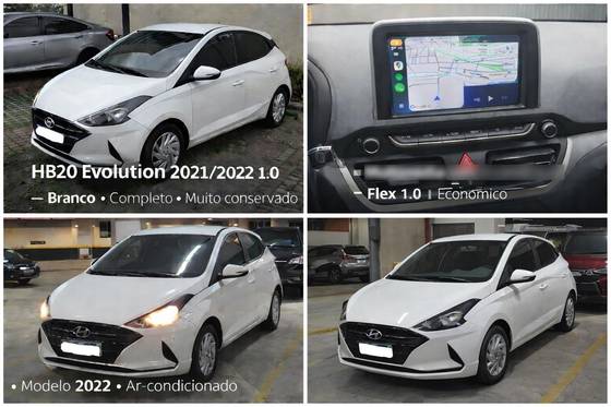 HYUNDAI HB20 1.0 12V FLEX EVOLUTION MANUAL